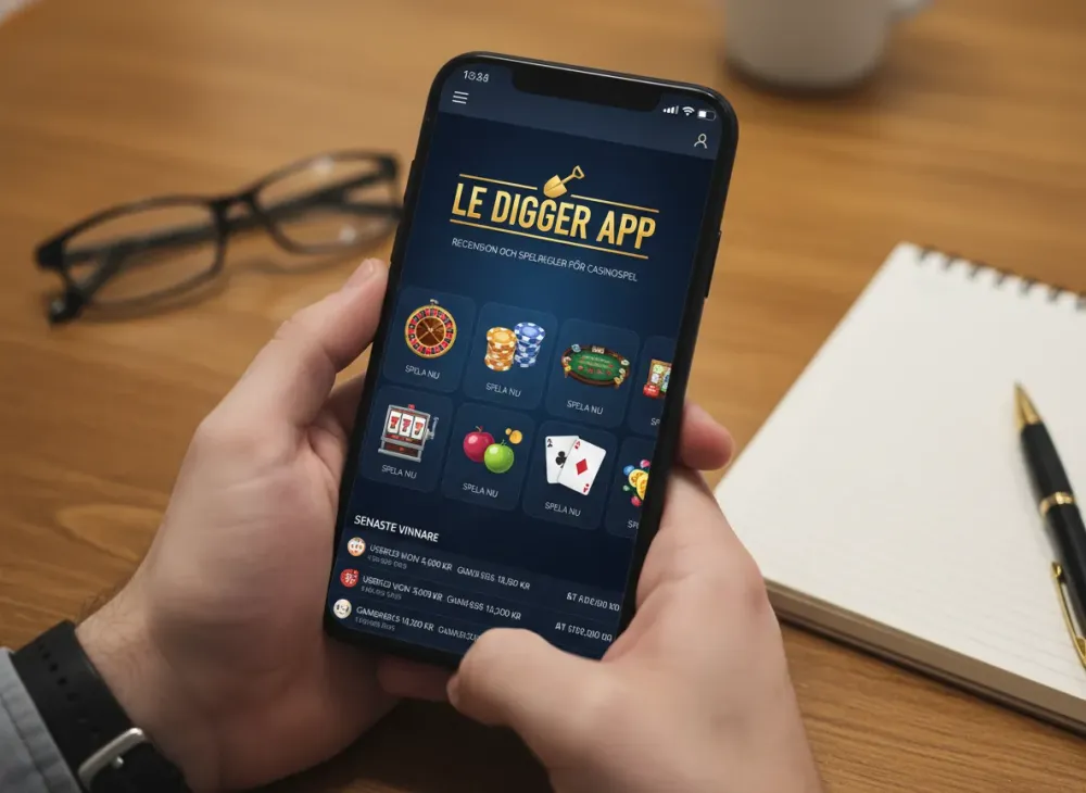 Le digger app - Guide till spelappen och dess funktioner