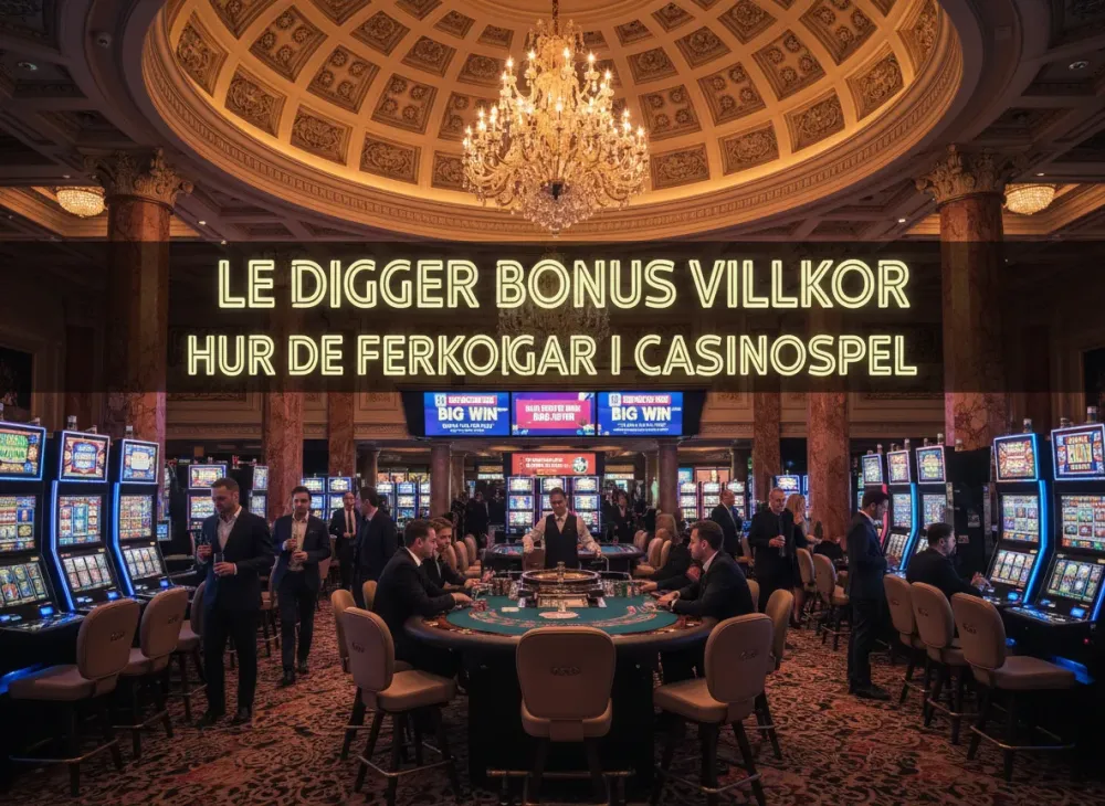 Le digger bonus guide för svenska spelare online
