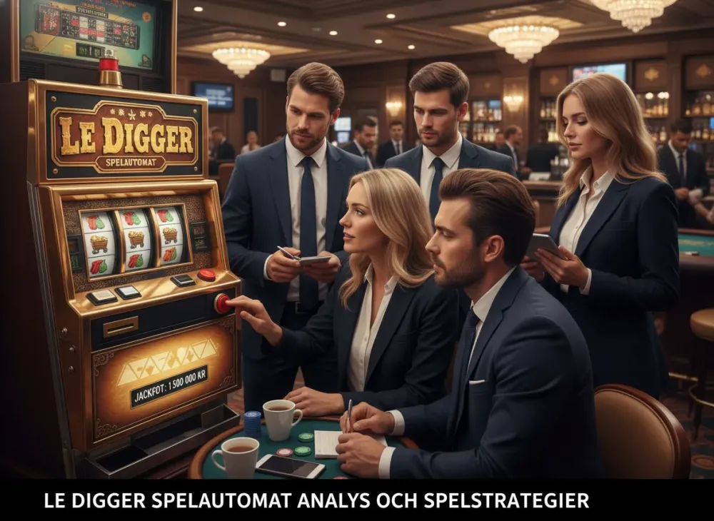 Le digger spelautomaten och hur den fungerar